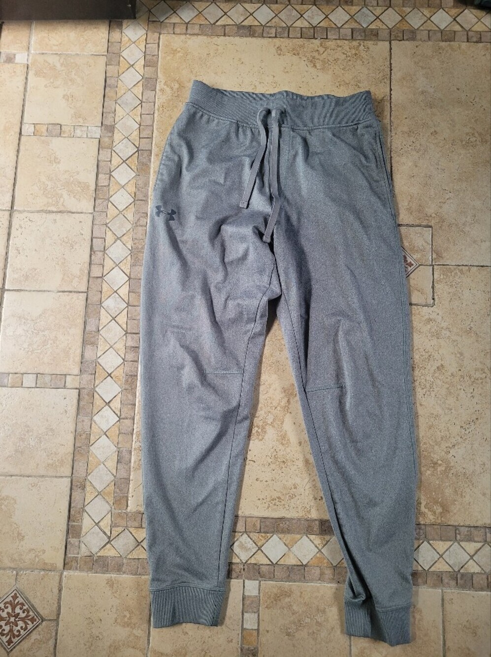 Under Armour Women's Grey Heather Jogger Sweatpants